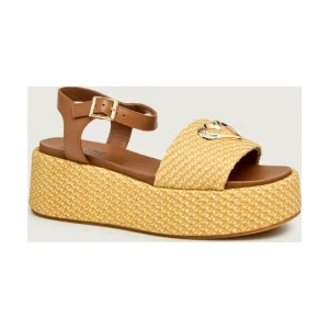 Love Moschino Sandały | z dodatkiem skóry