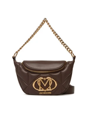 LOVE MOSCHINO Saszetka nerka JC4187PP0NLC0313 Brązowy