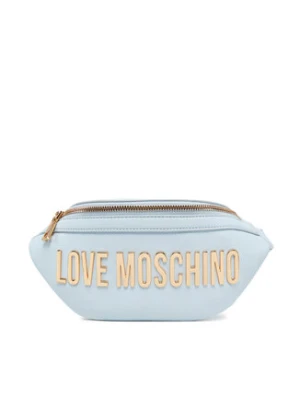 LOVE MOSCHINO Saszetka nerka JC4195PP1MKD0712 Błękitny