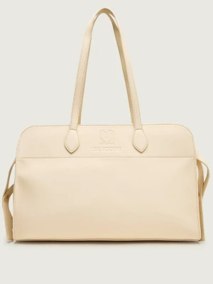 Love Moschino Shopperka beżowy