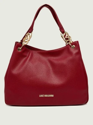 Love Moschino Shopperka bordowy