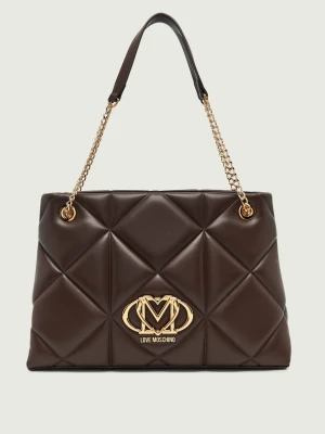 Love Moschino Shopperka brązowy