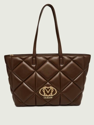 Love Moschino Shopperka brązowy