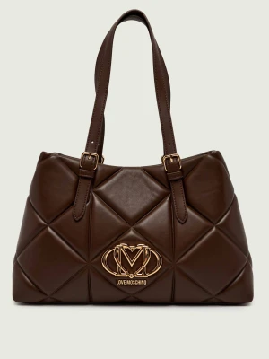Love Moschino Shopperka brązowy