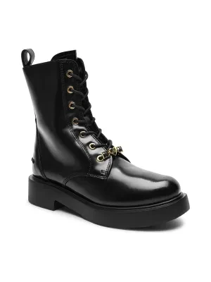 Love Moschino Skórzane botki CITY40