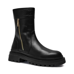 Love Moschino Skórzane botki HER50
