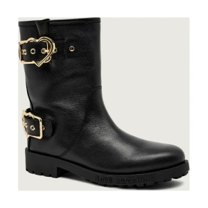 Love Moschino Skórzane botki ST.TTOD.DAILY40