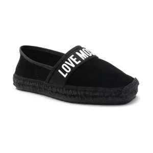 Love Moschino Skórzane espadryle