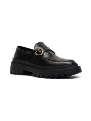 Love Moschino Skórzane loafersy