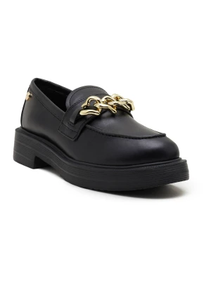 Love Moschino Skórzane loafersy