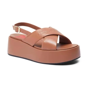 Love Moschino Skórzane sandały