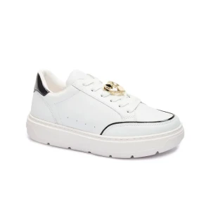 Love Moschino Skórzane sneakersy