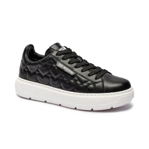 Love Moschino Skórzane sneakersy