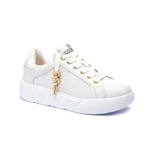 Love Moschino Skórzane sneakersy