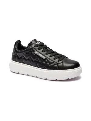 Love Moschino Skórzane sneakersy