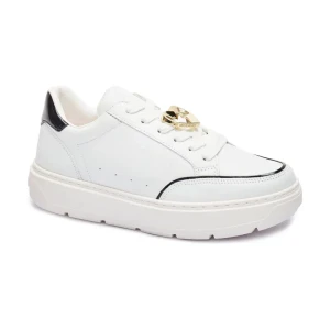 Love Moschino Skórzane sneakersy