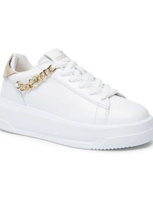 Love Moschino Skórzane sneakersy