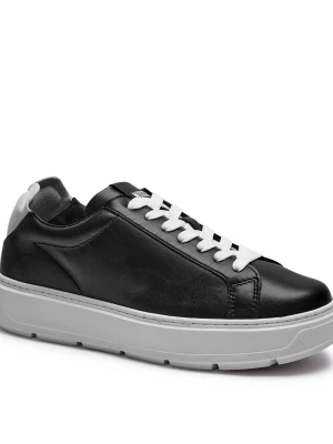 Love Moschino Skórzane sneakersy BOLD40
