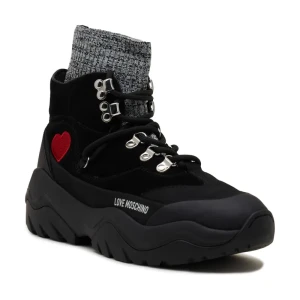 Love Moschino Skórzane trapery