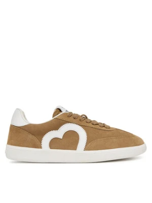 LOVE MOSCHINO Sneakersy JA15112G1NIG010440 Beżowy