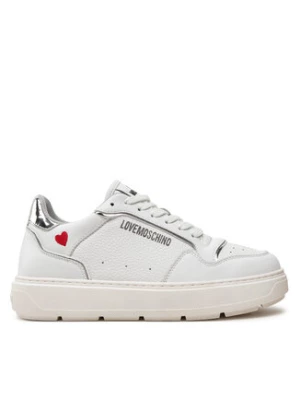 LOVE MOSCHINO Sneakersy JA15144G1LJC210B Biały