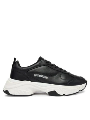 LOVE MOSCHINO Sneakersy JA15246G1OIA0000 Czarny