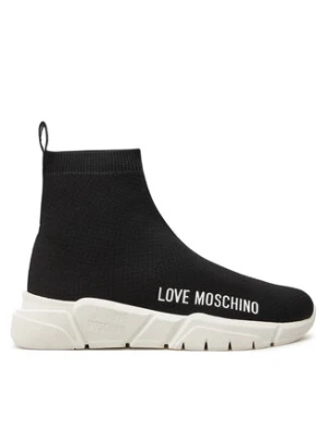 LOVE MOSCHINO Sneakersy JA15343G1LIZ4000 Czarny