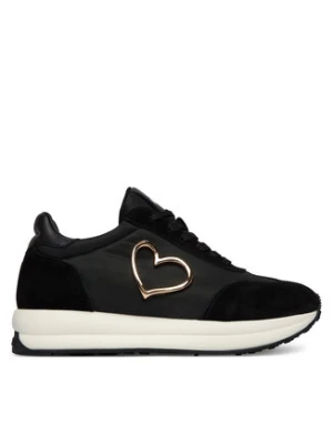 LOVE MOSCHINO Sneakersy JA15344G1OINC00A Czarny