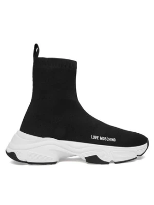LOVE MOSCHINO Sneakersy JA15386G1OIY8000 Czarny