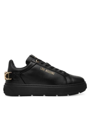 LOVE MOSCHINO Sneakersy JA15394G1MIA0000 Czarny