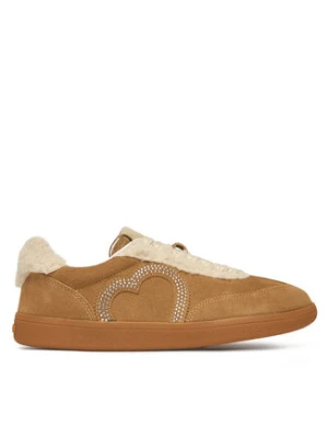LOVE MOSCHINO Sneakersy JA15402G0NIGY104 Beżowy