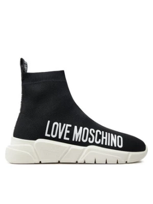 LOVE MOSCHINO Sneakersy JA15433G1IIZ6000 Czarny