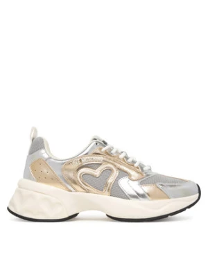 LOVE MOSCHINO Sneakersy JA15456G0OIQC90A Biały