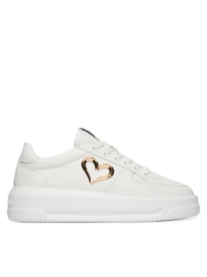 LOVE MOSCHINO Sneakersy JA15485G0OIA0100 Biały