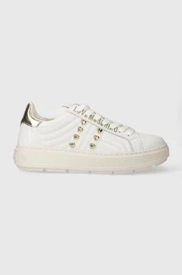 Love Moschino sneakersy kolor biały JA15214G1IIE210A