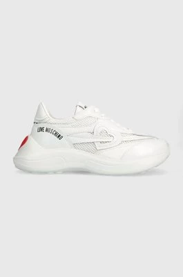 Love Moschino sneakersy kolor biały JA15366G1IIQA10A