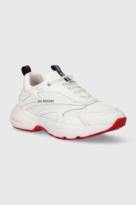 Love Moschino sneakersy kolor biały JA15595G0IIQ310A