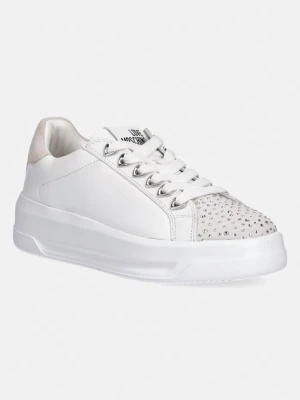Love Moschino sneakersy skórzane