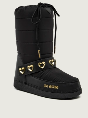 Love Moschino Śniegowce czarny