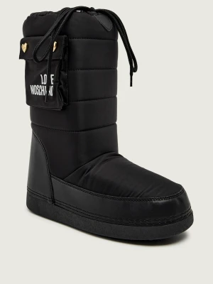 Love Moschino Śniegowce czarny