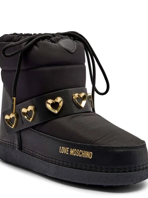 Love Moschino Śniegowce czarny