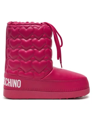 LOVE MOSCHINO Śniegowce JA24082G1LISE626 Różowy