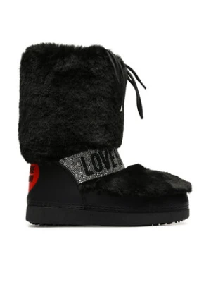 LOVE MOSCHINO Śniegowce JA24222G0HJW0000 Czarny