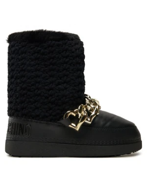 LOVE MOSCHINO Śniegowce JA24322G0LISI000 Czarny