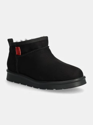 Love Moschino śniegowce kolor czarny JA24043H1LJAW000