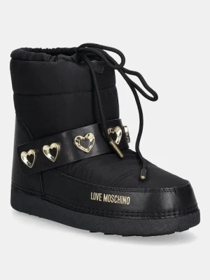 Love Moschino śniegowce kolor czarny JA24182G1NISD00A