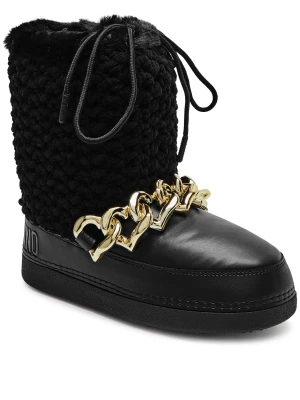 Love Moschino Śniegowce | shearling czarny