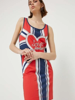 Love Moschino sukienka bawełniana