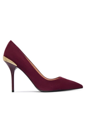 LOVE MOSCHINO Szpilki JA10459G0NJA0556 Bordowy