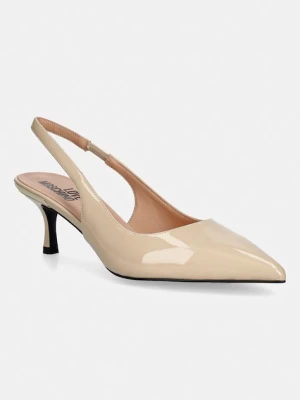 Love Moschino szpilki skórzane